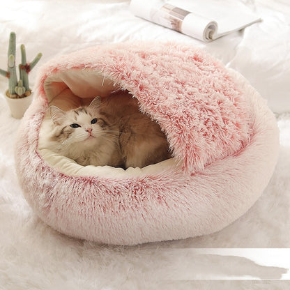 Winter Warm Semi-Enclosed Cat Litter Box