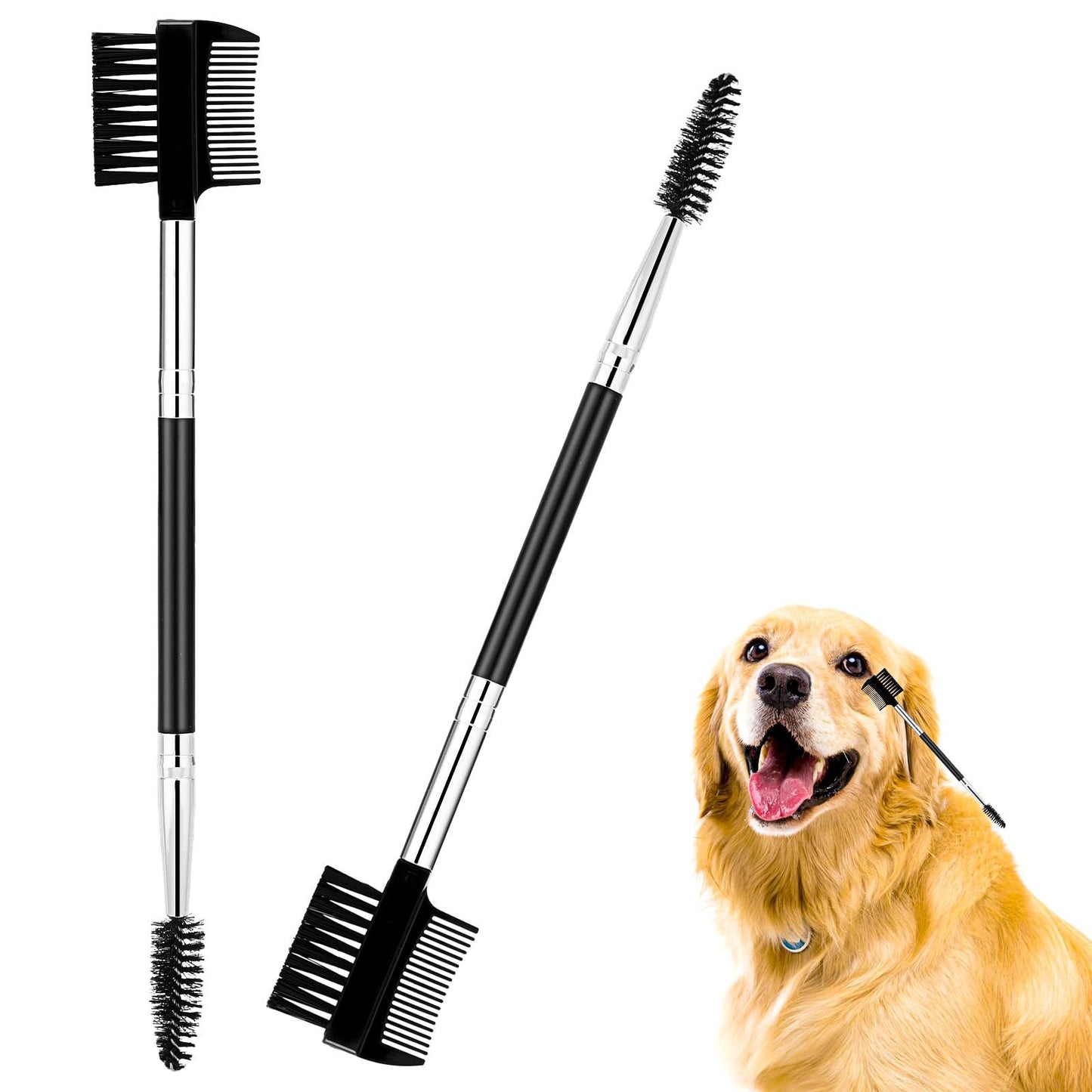 Pet Double-sided Eye Brush