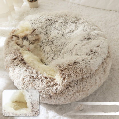 Winter Warm Semi-Enclosed Cat Litter Box