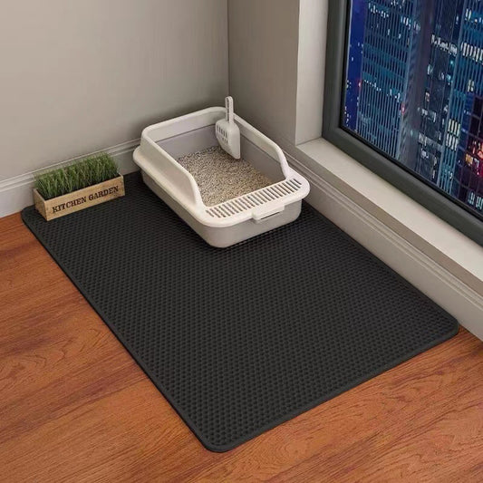 Double Layer Filter Cat Litter Mat