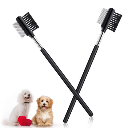 Pet Double-sided Eye Brush