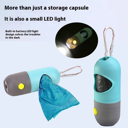 LED Pet Waste Bag Dispenser