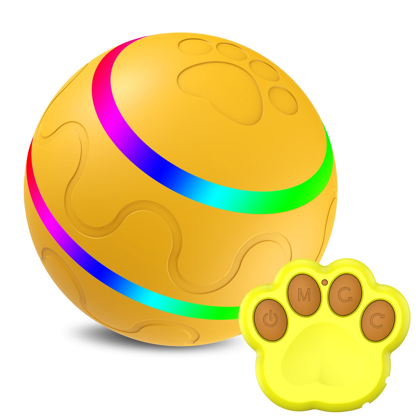 Intelligent USB Self-Rotating Cat Toy Ball