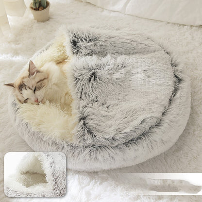 Winter Warm Semi-Enclosed Cat Litter Box