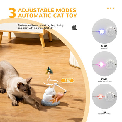 4-in-1 Rechargeable Interactive Cat Toy