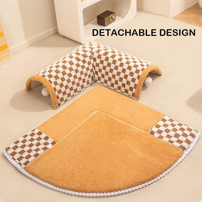 2 In 1 Dog Cat Bed Tunnel