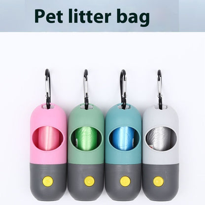 LED Pet Waste Bag Dispenser