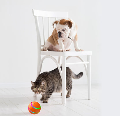 Intelligent USB Self-Rotating Cat Toy Ball