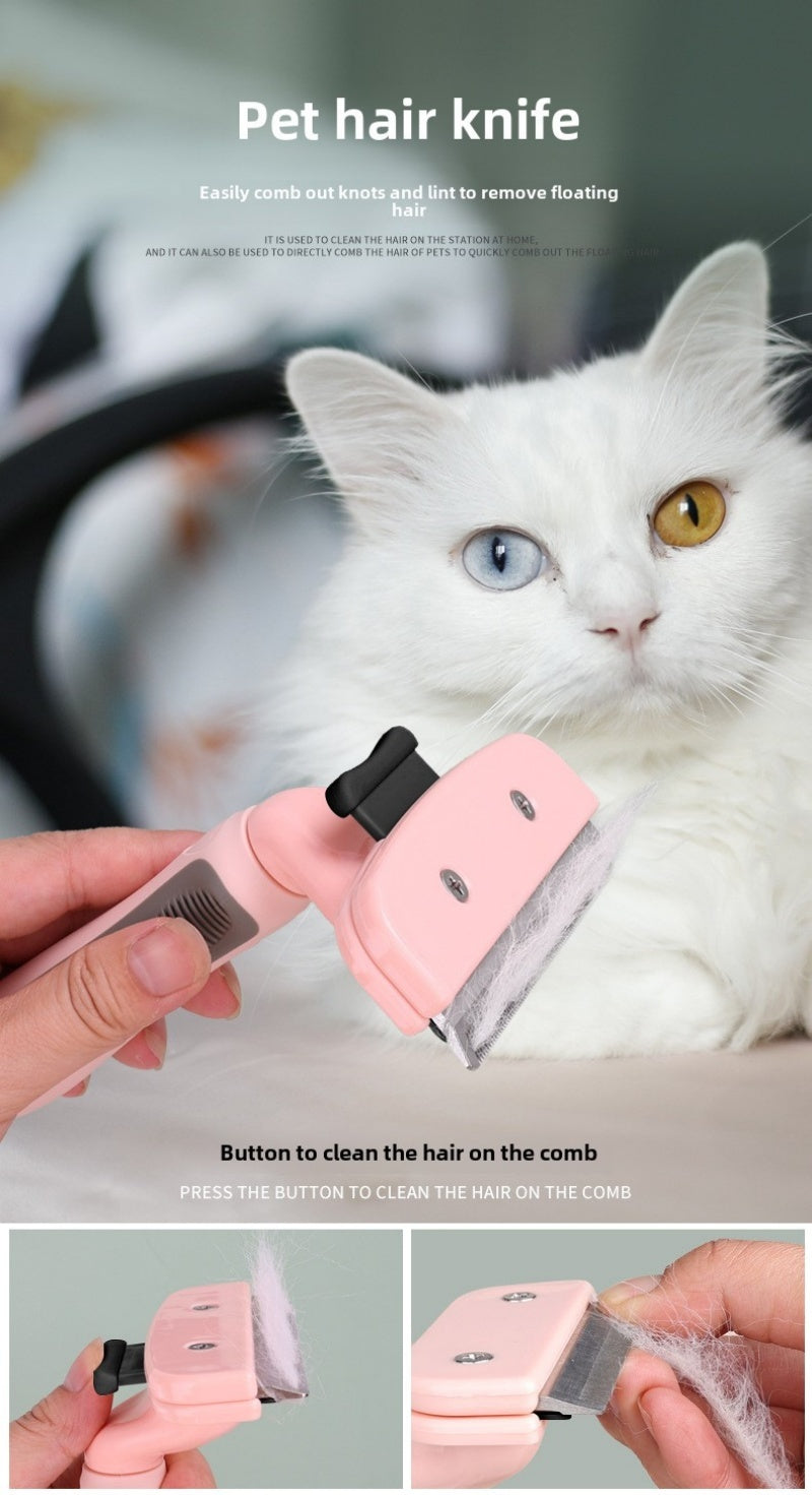 Pet Hair Trimmer & Shaving Comb