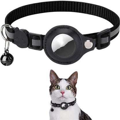 Reflective Collar with Airtag Holder