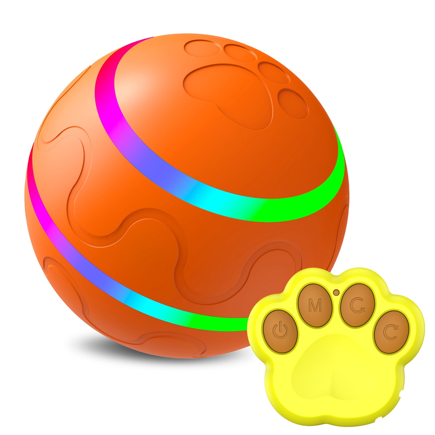 Intelligent USB Self-Rotating Cat Toy Ball