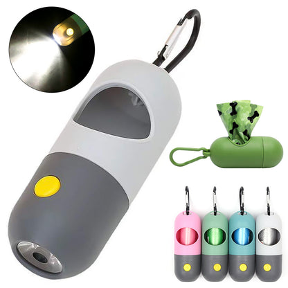 LED Pet Waste Bag Dispenser